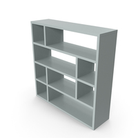 Bookcase Grey PNG & PSD Images