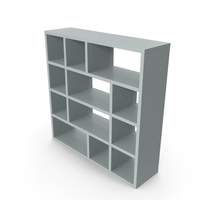 Bookcase Grey PNG & PSD Images