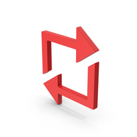 Symbol Repeat Red PNG & PSD Images