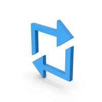 Symbol Repeat Blue PNG & PSD Images
