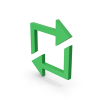 Symbol Repeat Green PNG & PSD Images