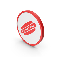 Icon Hot Dog Red PNG & PSD Images
