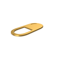 Gold Symbol Pill Capsule PNG & PSD Images