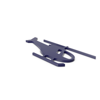 Helicopter Dark Blue Icon PNG & PSD Images