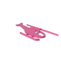 Helicopter Pink Icon PNG & PSD Images