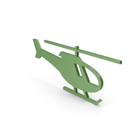 Helicopter Green Icon PNG & PSD Images