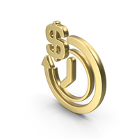 Logo Clock Dollar Time Running out Gold PNG & PSD Images