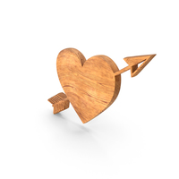 Heart Love Wood PNG & PSD Images