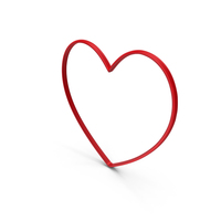 Heart Love Frame Red PNG & PSD Images