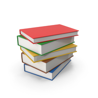 Book Stack PNG & PSD Images