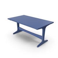 Table Blue PNG & PSD Images
