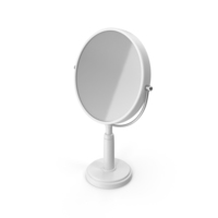 Table Mirror White PNG & PSD Images