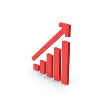 Symbol Graph Chart Red PNG & PSD Images