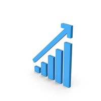 Symbol Graph Chart Blue PNG & PSD Images