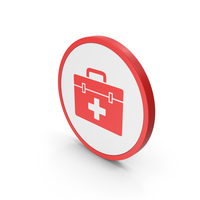 Icon Medical Kit Red PNG & PSD Images