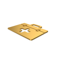Gold Symbol Medical Kit PNG & PSD Images