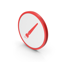 Icon Brush Red PNG & PSD Images