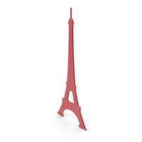 Eiffel Tower Red Icon PNG & PSD Images