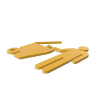 Rubbish Bin Yellow Symbol PNG & PSD Images
