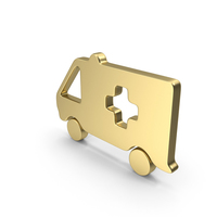 Logo Ambulance Gold PNG & PSD Images