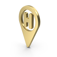 Logo Locator Gold PNG & PSD Images