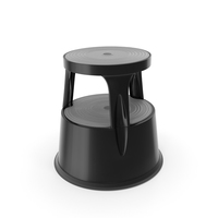 Steel Mobile Kick Stool PNG & PSD Images