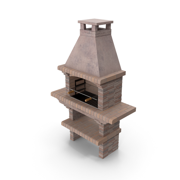 Stone Masonry Barbecue PNG & PSD Images