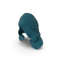 Head Cloak Blue PNG & PSD Images