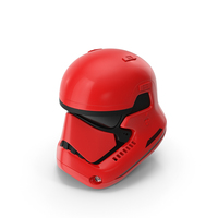 Stormtrooper Helmet Red PNG & PSD Images