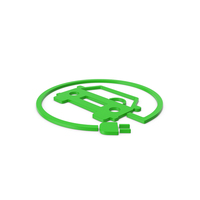 Green Symbol Electric Vehicle Charging PNG & PSD Images