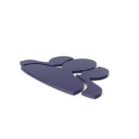 People Group Dark Blue Icon PNG & PSD Images