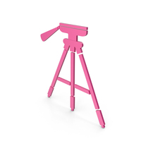 Tripod Pink Icon PNG & PSD Images