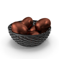 Bowl of Eggs Copper PNG & PSD Images