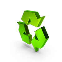 Recycling Icon Green PNG & PSD Images