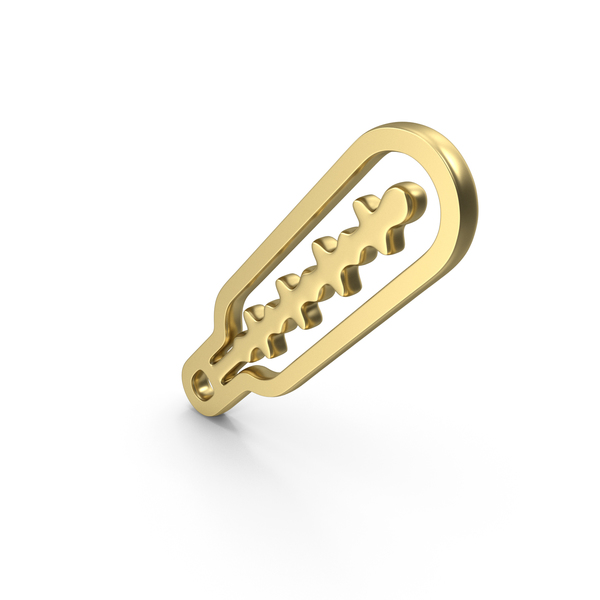 Logo Thermometer Gold PNG & PSD Images