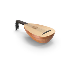 String Instrument Lute PNG & PSD Images