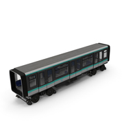 Subway Passenger Wagon PNG & PSD Images