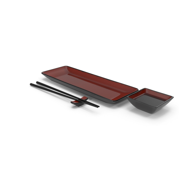 Sushi Plate Set PNG & PSD Images