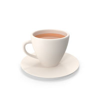 Cup of Tea with Saucer PNG & PSD Images
