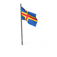 Åland Islands Flag PNG & PSD Images