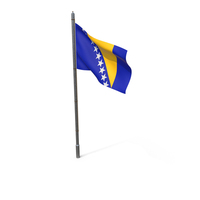 Bosnia and Herzegovina Flag PNG & PSD Images