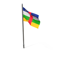 Central African Republic Flag PNG & PSD Images