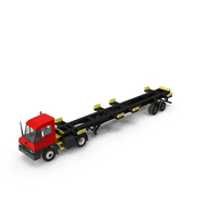 Terminal Tractor with Semi Trailer PNG & PSD Images