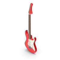 Electric Guitar Red PNG & PSD Images
