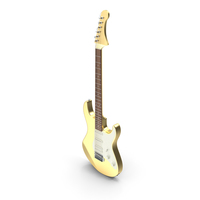 Electric Guitar Golden PNG & PSD Images