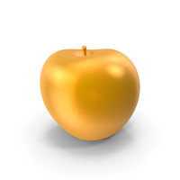 Gold Apple PNG & PSD Images