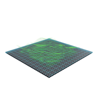 Waves Hologram PNG & PSD Images