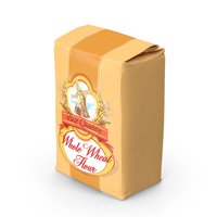 Wheat Flour Bag 5lb PNG & PSD Images