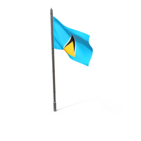Saint Lucia Flag PNG & PSD Images