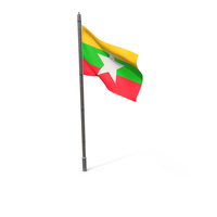 Myanmar (Burma) Flag PNG & PSD Images
